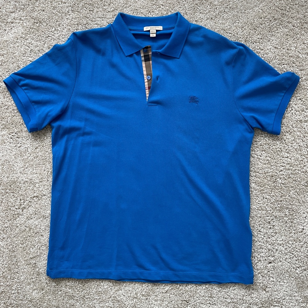 Burberry mens XL authentic polo